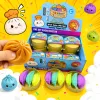 Colorful Kneading Fun toy set, yellow steamer packaging, rainbow dumplings, stress-relieving toys, candy color series Specification image